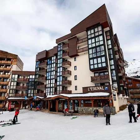 Eskival - 2 Pieces Pour 4 Personnes 62 Val Thorens